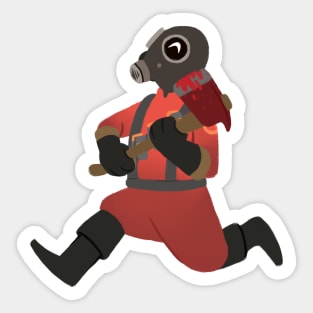 Happy Pyro - TF2 Sticker